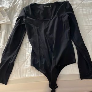 Black Abercrombie body suit